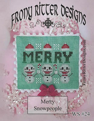 Merry Snowpeople / Frony Ritter Designs