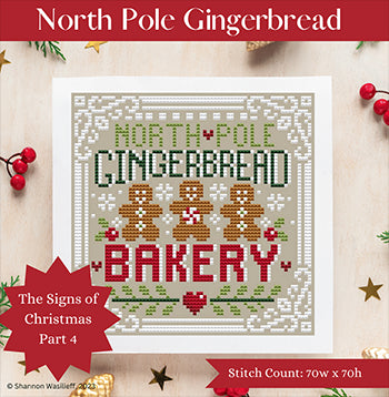 North Pole Gingerbread / Shannon Christine Designs