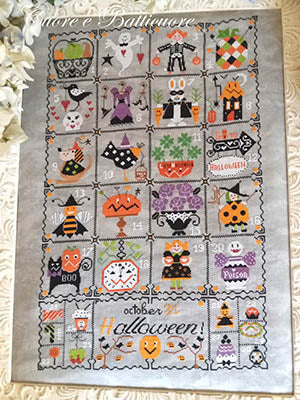 Shabby Halloween Calendar / Cuore E Batticuore