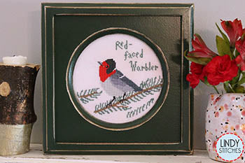 Red-Faced Warbler / Lindy Stitches / Pattern
