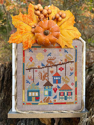 Fall Cottages / Jan Hicks Creates / Pattern
