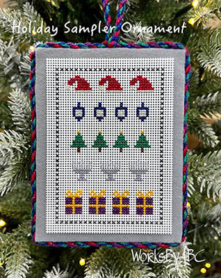 Holiday Sampler Ornament / Works By ABC / Pattern