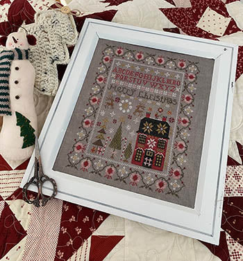 Merry Christmas Sampler Saddlestitched Booklet / Pansy Patch Quilts & Stitchery