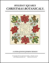 Holiday Squares Christmas Botanicals / Linda Jeanne Jenkins