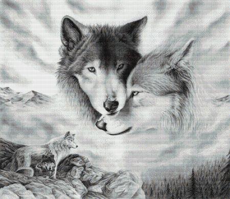 Wolf Mates, by Jocarra / Paine Free Crafts