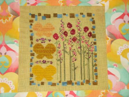 Butterflies and Flowers / Country Garden Stitchery