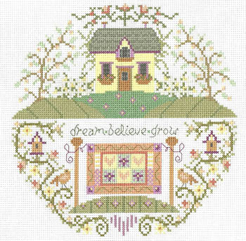 Blossom Quilt Cottage / Imaginating