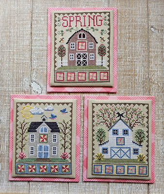 Spring Barn Trio / Waxing Moon Designs