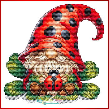 Ladybug Gnome 2024 / Les Petites Croix De Lucie