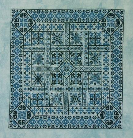 Shades of Turquoise / Northern Expressions Needlework