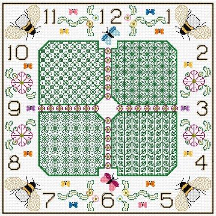 Botanical Clock / DoodleCraft Design Ltd
