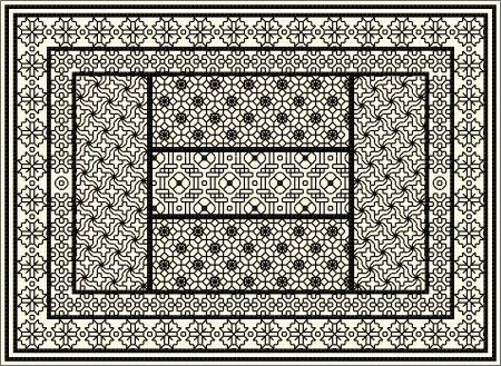 Small Blackwork Pattern / DoodleCraft Design Ltd
