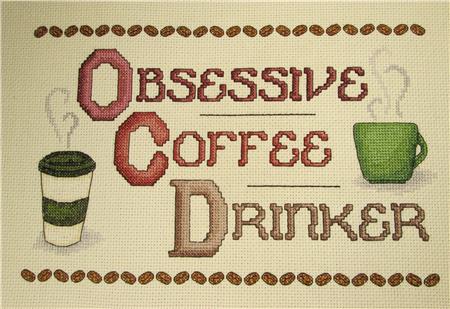 OCD - Obsessive Coffee Disorder / Rogue Stitchery