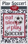 Play Soccer, Pack of 3 / Sue Hillis Designs