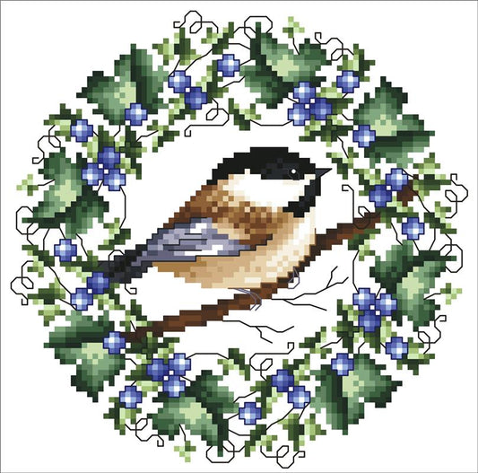 A Bird For All Seasons Winter Chickadee / Kitty & Me Designs
