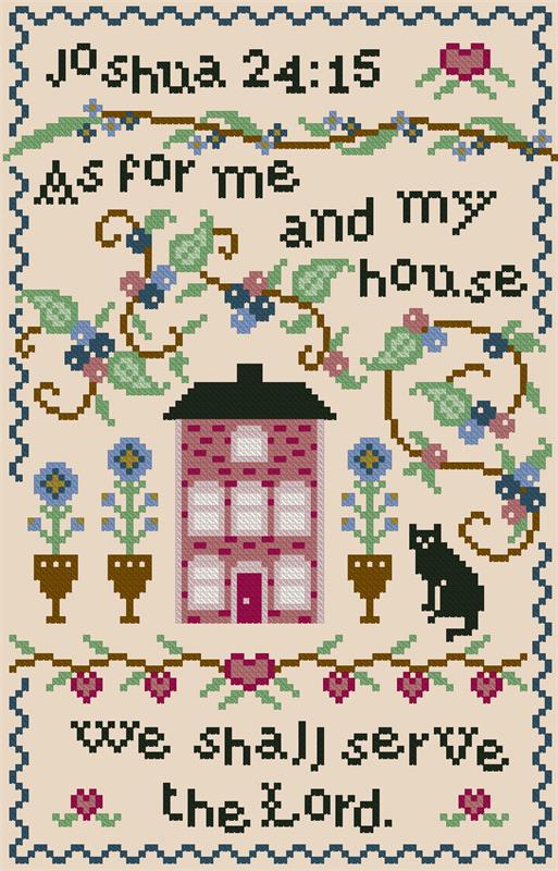 As For Me And My House Sampler / Kitty & Me Designs