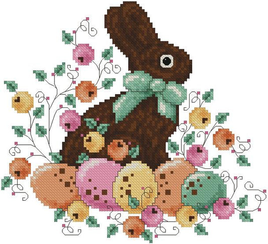 Chocolate Bunny / Kitty & Me Designs