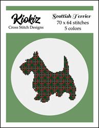 Scottish Terrier with Ornament / Kiokiz