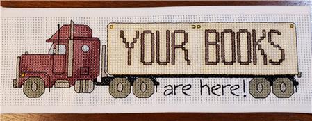 Your Books Are Here (RED) / Rogue Stitchery