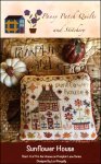 Houses on Pumpkin Lane Chart 4: Sunflower House / Pansy Patch Quilts & Stitchery