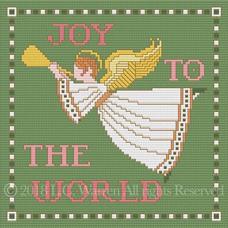 Joy To The World / PurrCat CrossStitch