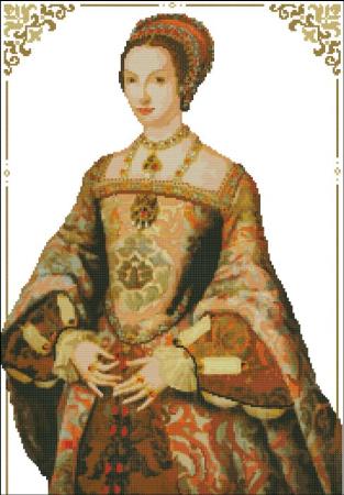 Tudor Lady Katherine / PinoyStitch