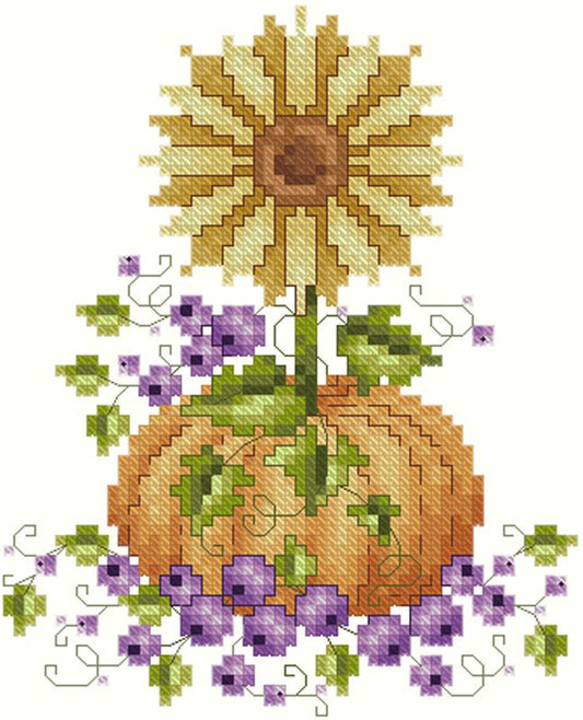 Autumn Sunflower / Kitty & Me Designs