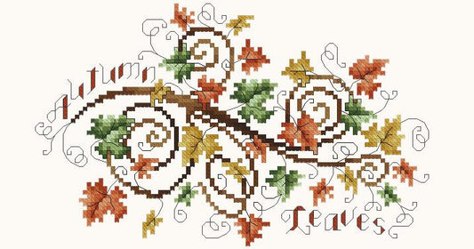 Autumn Leaves / Kitty & Me Designs