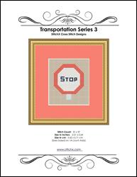 Transportation Series 3 Cross Stitch Pattern / StitchX Craft Designs