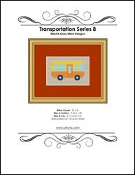 Transportation Series 8 Cross Stitch Pattern / StitchX Craft Designs