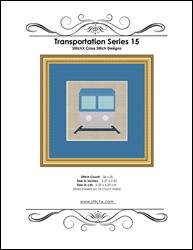 Transportation Series 15 Cross Stitch Pattern / StitchX Craft Designs