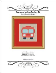 Transportation Series 16 Cross Stitch Pattern / StitchX Craft Designs