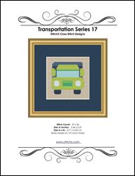 Transportation Series 17 Cross Stitch Pattern / StitchX Craft Designs