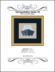 Transportation Series 18 Cross Stitch Pattern / StitchX Craft Designs
