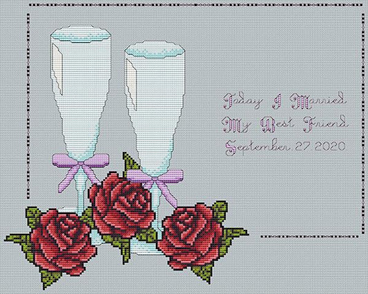 Wedding Glasses / Artists Alley
