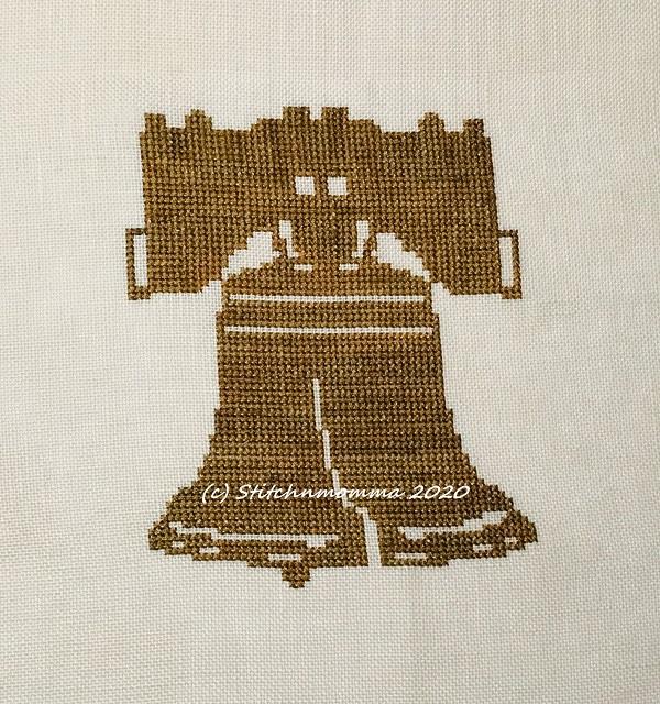 Liberty Bell Silhouette / Stitchnmomma