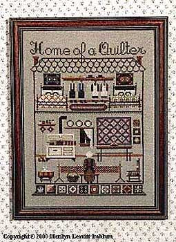 Home Of A Quilter / Told In A Garden