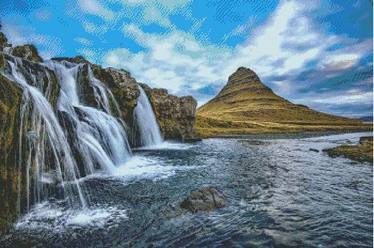 Iceland Waterfalls / Fox Trails Needlework