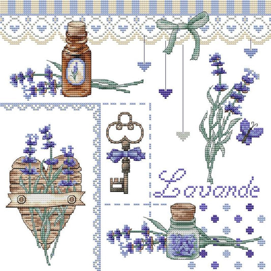 Lavender's sprig / Les petites croix de Lucie