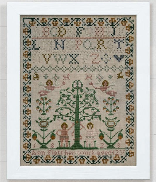 Ann Flatt, 1828 / Modern Folk Embroidery
