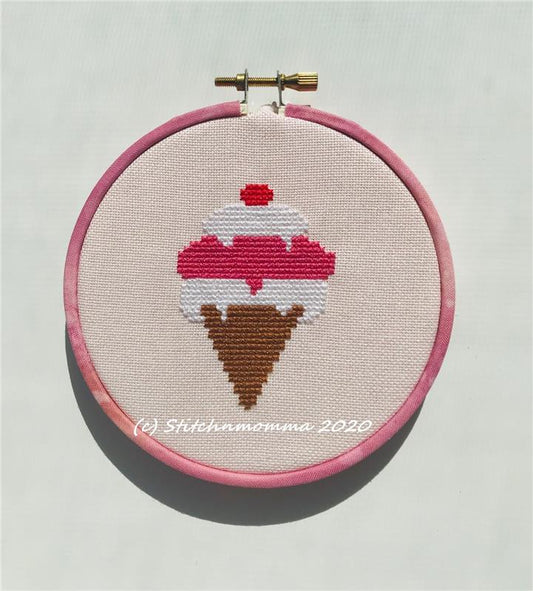 Magnificent Minis - Ice Cream Cone / Stitchnmomma