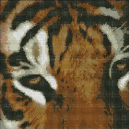 Tiger Face / PinoyStitch