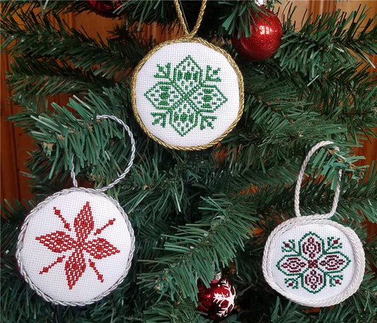 Sparkling Christmas Ornaments / Keb Studio Creations