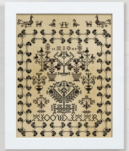 AIO 1844 - A Northern Dutch Sampler / Modern Folk Embroidery