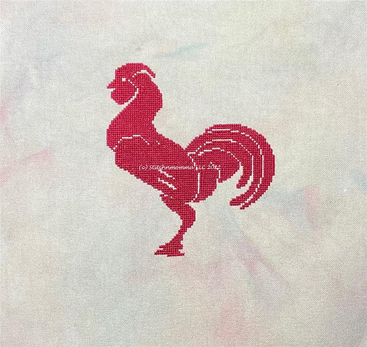 Rooster Silhouette / Stitchnmomma