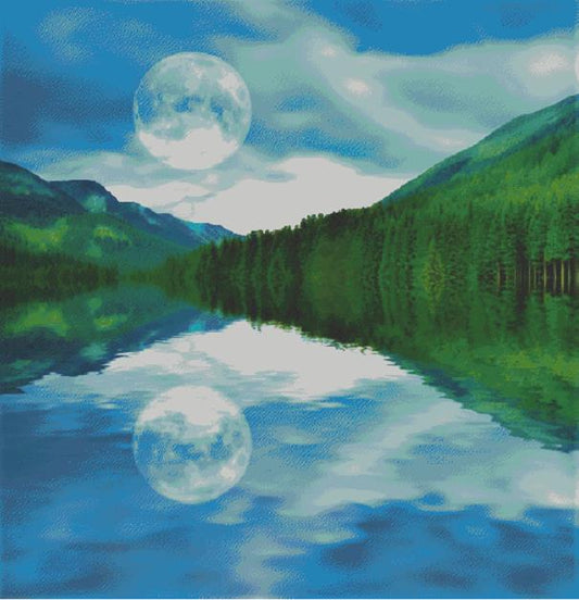 Moon Reflection / Fox Trails Needlework