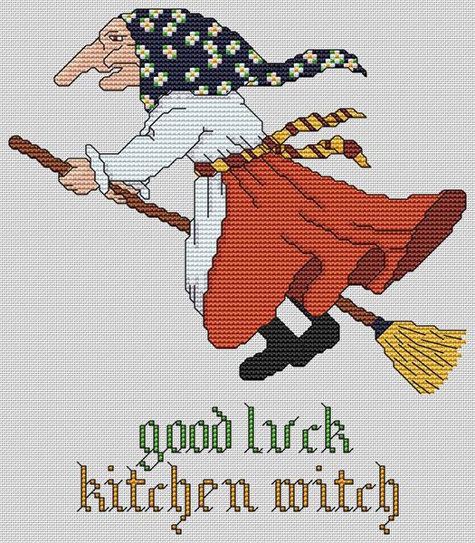 Good Luck Kitchen Witch / Artists Alley
