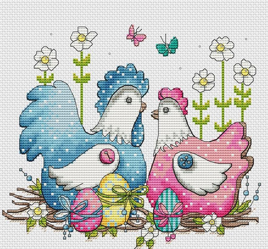 Les jolies poulettes / Les petites croix de Lucie