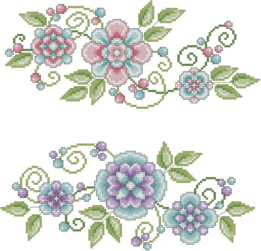 Mandala Flowers / Kitty & Me Designs