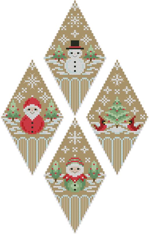Woodland Christmas Ornaments / Kitty & Me Designs